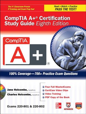 cover image of CompTIA A+ Certification Study Guide